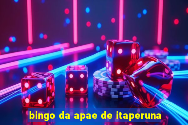 bingo da apae de itaperuna